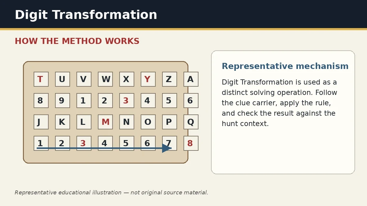 Representative educational illustration of Digit Transformation