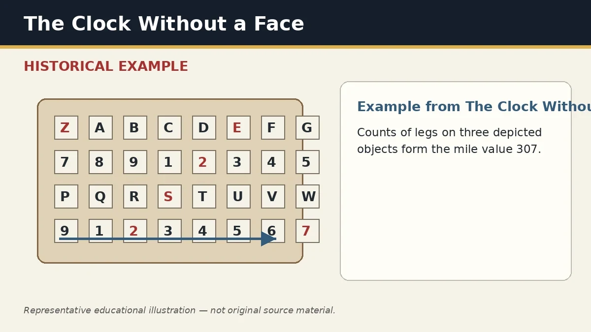 Representative example of Body-Part Counting as used in The Clock Without a Face