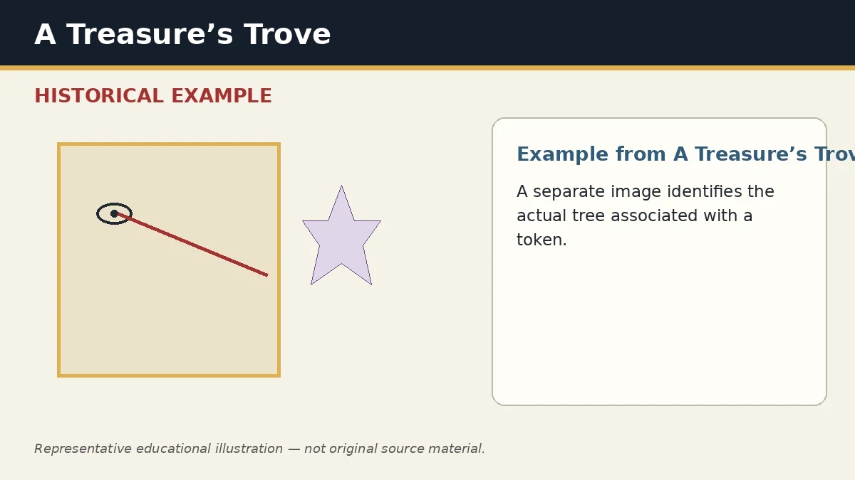 Representative example of Tree Portrait Matching as used in A Treasure’s Trove