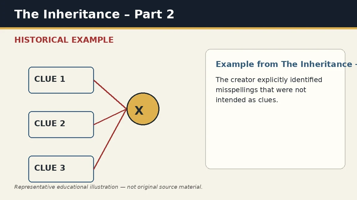 Representative example of Author-Confirmed Typo Control as used in The Inheritance – Part 2