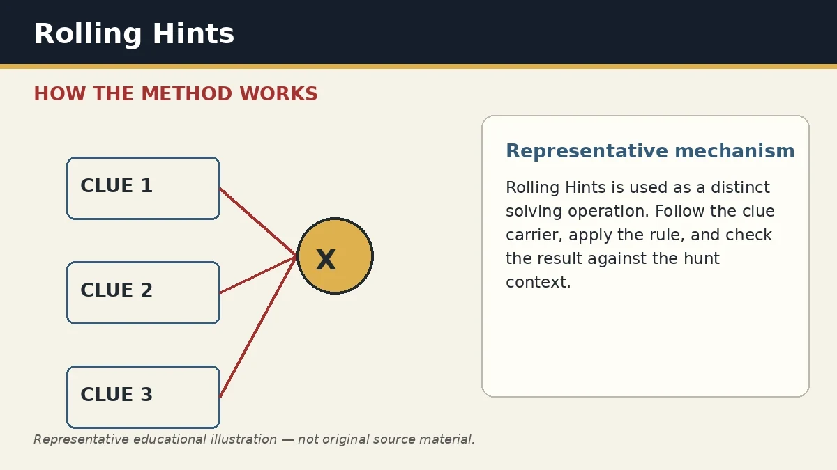 Representative educational illustration of Rolling Hints