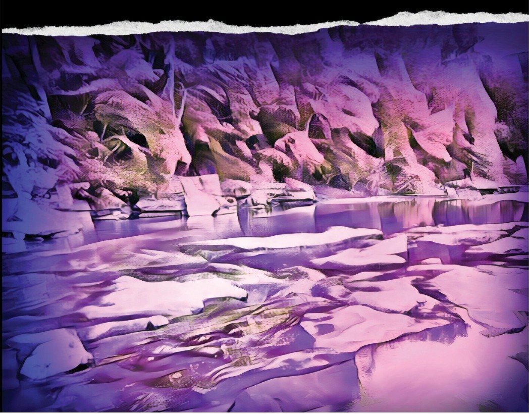 The final purple photograph associated with Chapter 25.