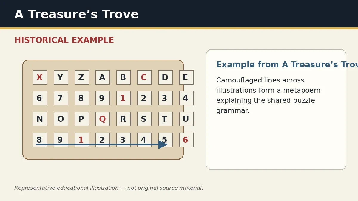 Representative example of Hidden Metapoem as used in A Treasure’s Trove