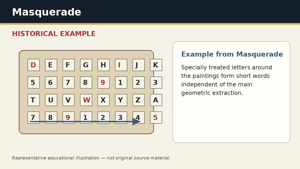 Representative example of Border Micro-Encoding as used in Masquerade